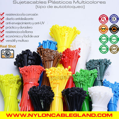 12 Inch Eco-Friendly Plastic Cable Ties, Self-locking Versatile Nylon Zip Ties with 40lbs Strength for Wire Management